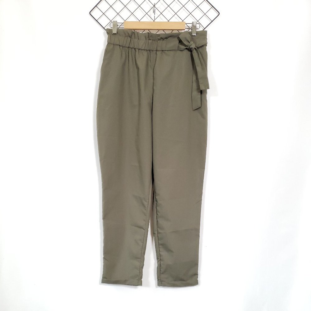 Zara Paperbag Ankle Pants